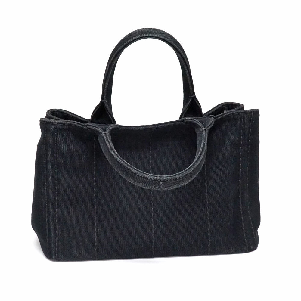 Prada Canapa Tote Bag Black - Picture 3 of 11